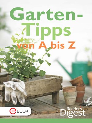 cover image of Gartentipps von A-Z